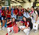 Las campeonas de Europa Sub-19 ya están en Madrid