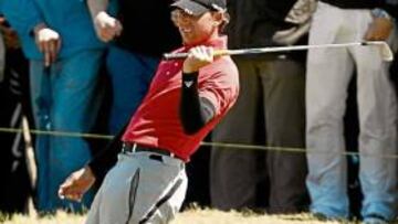 <b>¿REMONTADA? </b>Sergio García finalizó ayer 15º pese a su +9.