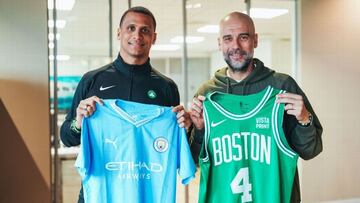In Manchester City, we've got one of the best teams in soccer in the modern generation. Apparently, that's something that the Boston Celtics coach took note of.
