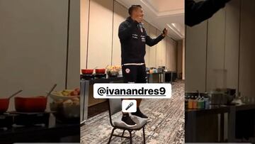 Medel mostró el 'bautizo musical' de la Roja a Morales