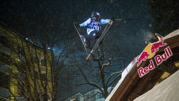 Competitor performs at the Red Bull Playstreets 2013 in Bad Gastein, Austria on 23rd of February 2013 // Philip Platzer / Red Bull Content Pool // SI201302230142 // Usage for editorial use only //