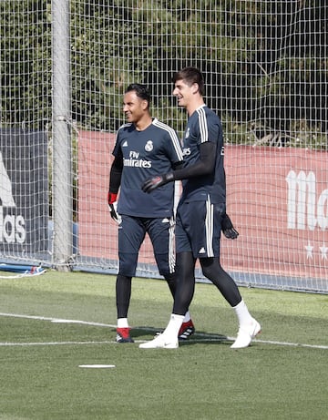 Thibaut Courtois y Keylor Navas. 