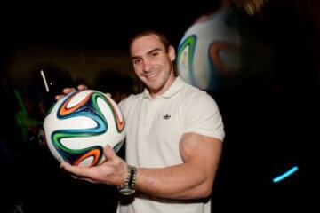 El gimnasta brasileño, Arthur Zanetti.