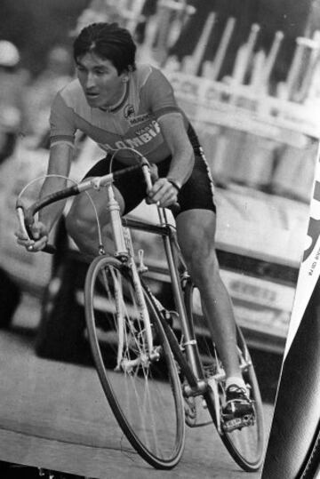 El Jardinerito' de Fusagasugá fue campeón de la Vuelta a España en 1987.