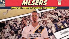 Zlatan posando con LA Galaxy