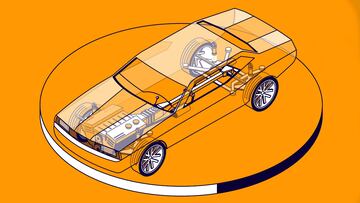 Ilustración de un motor.