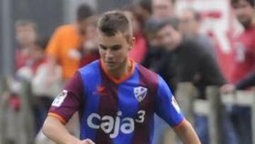 <b>TALENTO. </b>David Vázquez, una de las caras nuevas del Huesca.