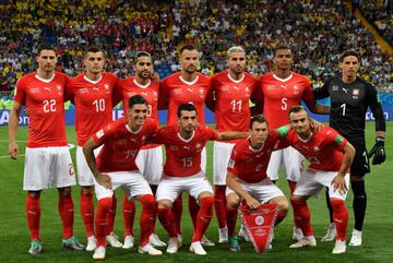 Equipo de Suiza.