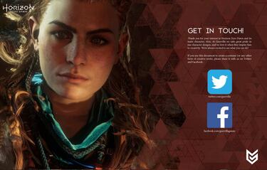 La guía de cosplay para vestir como en Horizon