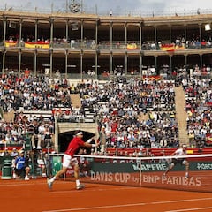 Zverev tumba por primera vez a Ferrer en tierra en la Davis