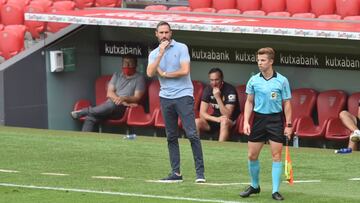 Vicente Moreno: "No había duda alguna de que fue penalti"