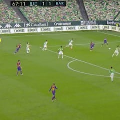 Messi ve cosas que los demás no: la genialidad que hizo en el 1-2 es ciencia ficción