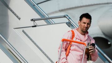 The MLS side arrived at their final foreign destination in a whirlwind pre-season tour, but rumours regarding Messi’s fitness are still widespread.