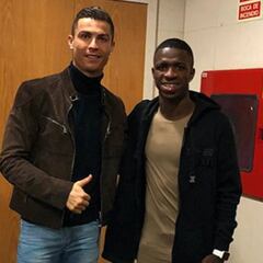Vinicius Jr enseñará a Cristiano a bailar funk