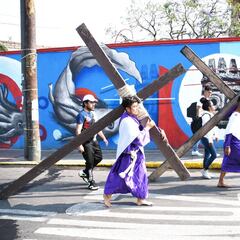 Semana Santa México 2022: ¿Cuánto pesa la cruz que carga el Cristo de Iztapalapa?