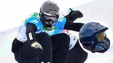 Este deportista espa?ol, que compite en snowboard, ha querido precisamente donar un casoc de la marca Ruroc. Es uno de los 500 que se hicieron en todo el mundo y est¨¢ a estrenar, etiqueta incluida. Tendr¨¢ un precio de salida de 380€.
