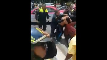 La batalla campal entre policías y motociclistas en CDMX desata críticas