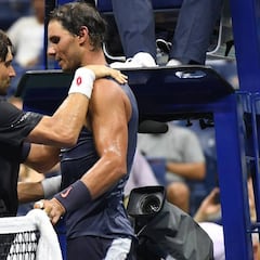 Amarga despedida de Ferrer con retirada ante su amigo Nadal