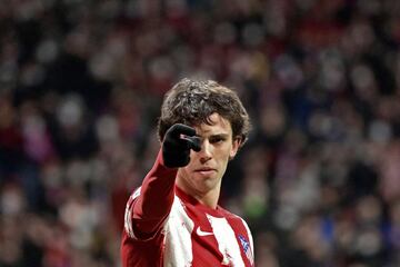 1-0. João Félix celebra el primer gol.