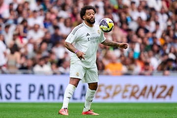 Marcelo Vieira durante el partido benfico de leyendas XII Corazn Classic Match Real Madrid-Borussia Dortmund.