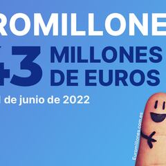 Euromillones: comprobar los resultados del sorteo de ayer, martes 21 de junio