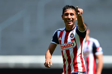 El canterano del Rebaño Sagrado ingresó de cambio a los 73 minutos de acción en un duelo frente a Monarcas Morelia y muy pronto mandó el esférico al fondo del arco purépecha.