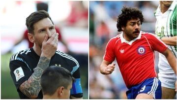 La estadística en mundiales que comparten Caszely y Messi