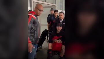 La primera imagen de Pulgar tras la fractura hace sufrir a Chile: nadie quería verlo así