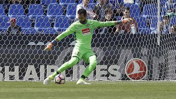 Diego López, portero del Espanyol