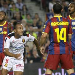 El último punto del Mallorca en el Camp Nou fue hace 9 años