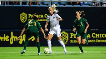 Jakobsson con el balón.