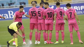 El Málaga sumó un sufrido punto en Tenerife.