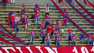 DIM vivió la final con 30 hinchas en el Atanasio