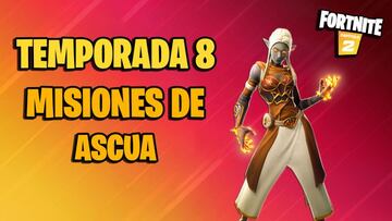 Misiones de Ascua en Fortnite Temporada 8; cómo completarlas y sus recompensas