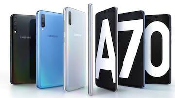 Nuevo Samsung Galaxy A70: cámara triple, pantalla grande y enorme batería
