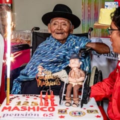 Este es el hombre más viejo del mundo, se llama Marcelino y el registro lo reconoce