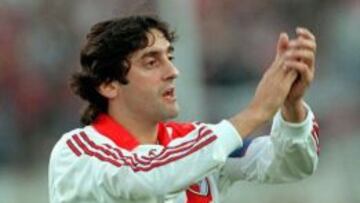 Enzo Francescoli como jugador de River Plate