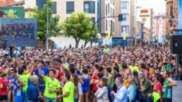 La primera edici&oacute;n de la carrera de Juan Carlos Higuero en Aranda de Duero. 