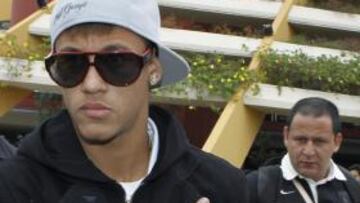 <b>EN LA LISTA. </b>El Madrid está interesado en Neymar si le falla el fichaje de Kun Agüero.