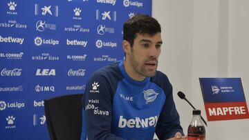 Manu Garc&iacute;a, jugador del Alav&eacute;s