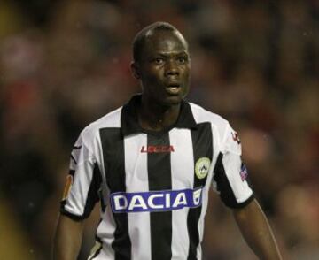 42. Udinese (Italia). El equipo de Manuel Iturra aportó con ocho jugadores y en total estuvieron en 48 duelos junto a sus selecciones. Destaca el ghanés Emmanuel Agyemang-Badu.