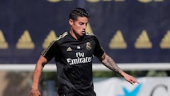 James Rodríguez se prepara para el regreso de LaLiga