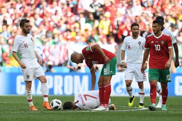 Portugal vs. Marruecos: Las mejores imágenes del juego