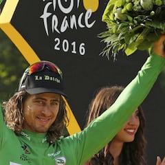 Sagan, el ciclista de moda: tres etapas, verde y combatividad