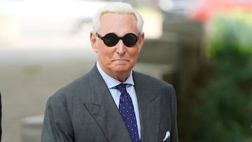 Roger Stone en Washington, U.S.. Abril 30, 2019.