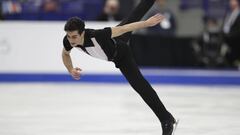 Javi Fernández, en una nueva defensa del oro mundial