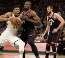 Los Bucks abrasan a los Raptors: 2-0 y eliminatoria muy favorable