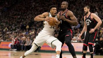 Los Bucks abrasan a los Raptors: 2-0 y eliminatoria muy favorable