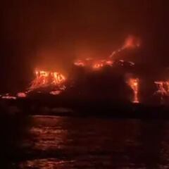 El río de lava se ha ramificado: el vídeo del volcán ahora mismo es sobrecogedor