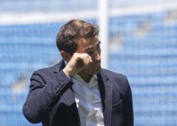 Iker Casillas no logró contener las lágrimas ante la afición.